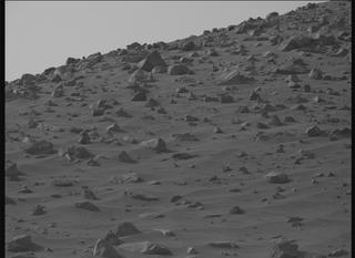View image taken on Mars, Mars Perseverance Sol 1155: Right Mastcam-Z Camera
