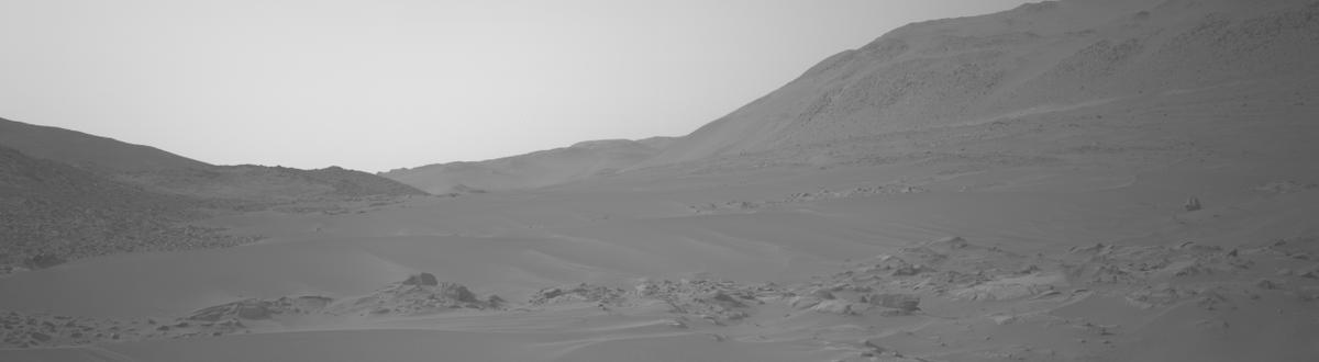 This image was taken by NAVCAM_LEFT onboard NASA's Mars rover Perseverance on Sol 1158