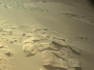 View image taken on Mars, Mars Perseverance Sol 1158: Right Navigation Camera (Navcam)