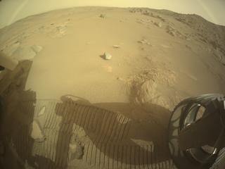 View image taken on Mars, Mars Perseverance Sol 1159: Rear Right Hazard Avoidance Camera (Hazcam)