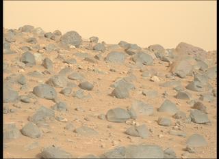 View image taken on Mars, Mars Perseverance Sol 1162: Left Mastcam-Z Camera