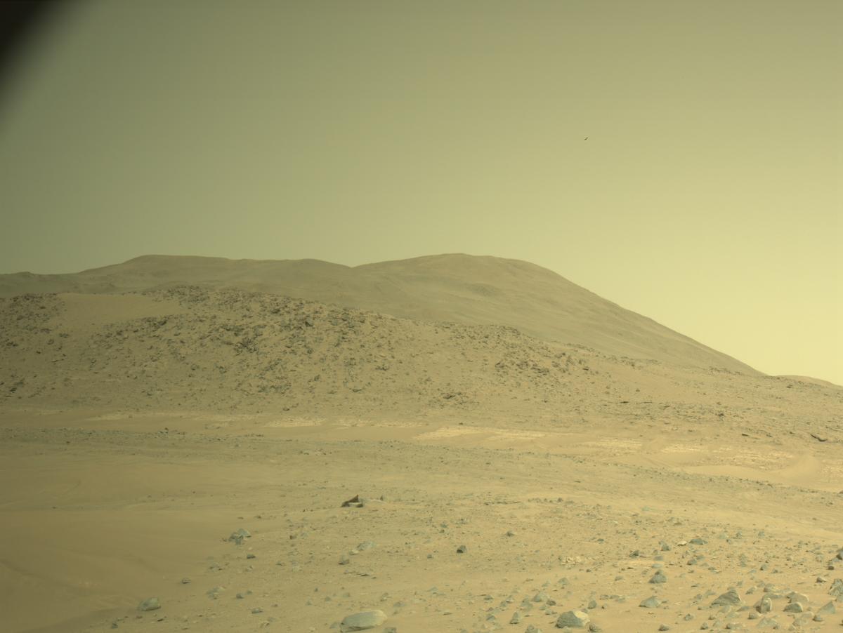 This image was taken by NAVCAM_LEFT onboard NASA's Mars rover Perseverance on Sol 1163