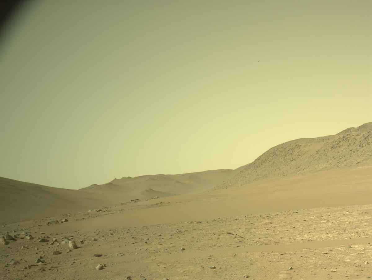 This image was taken by NAVCAM_LEFT onboard NASA's Mars rover Perseverance on Sol 1169