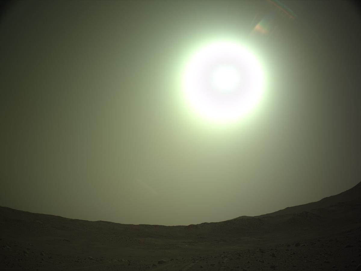 This image was taken by NAVCAM_LEFT onboard NASA's Mars rover Perseverance on Sol 1169
