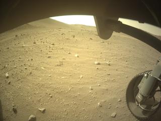View image taken on Mars, Mars Perseverance Sol 1171: Front Right Hazard Avoidance Camera (Hazcam)