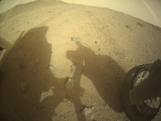View image taken on Mars, Mars Perseverance Sol 1174: Rear Right Hazard Avoidance Camera (Hazcam)