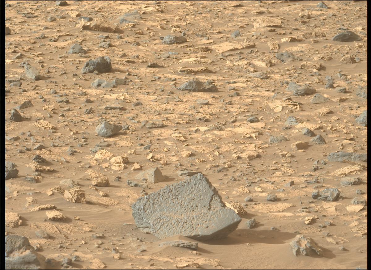 This image was taken by MCZ_LEFT onboard NASA's Mars rover Perseverance on Sol 1175
