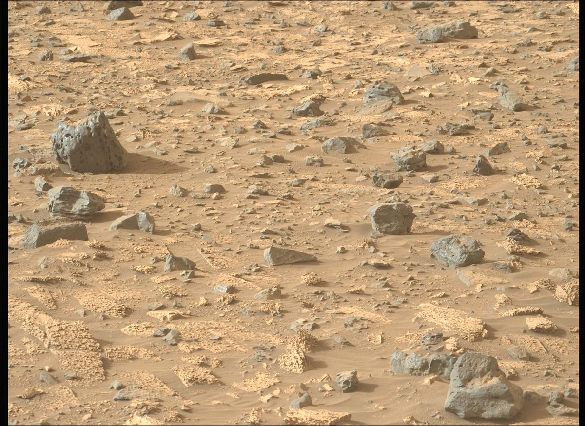 This image was taken by MCZ_LEFT onboard NASA's Mars rover Perseverance on Sol 1175