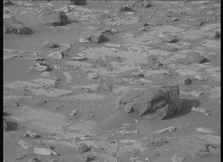 View image taken on Mars, Mars Perseverance Sol 1175: Left Mastcam-Z Camera