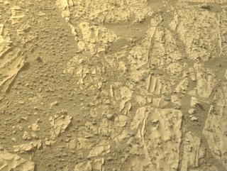 View image taken on Mars, Mars Perseverance Sol 1177: Front Left Hazard Avoidance Camera (Hazcam)