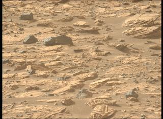 View image taken on Mars, Mars Perseverance Sol 1177: Left Mastcam-Z Camera