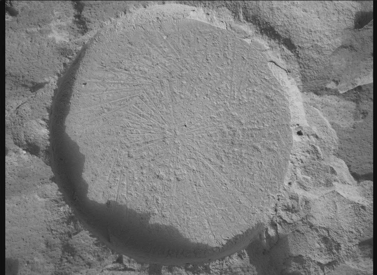 This image was taken by SHERLOC_WATSON onboard NASA's Mars rover Perseverance on Sol 1179