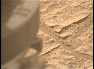 View image taken on Mars, Mars Perseverance Sol 1180: Left Mastcam-Z Camera