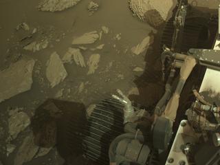 View image taken on Mars, Mars Perseverance Sol 1182: Right Navigation Camera (Navcam)