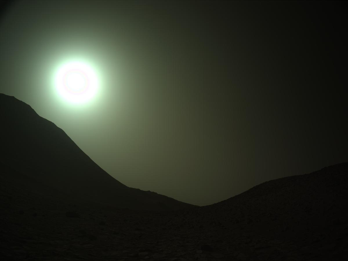 This image was taken by NAVCAM_LEFT onboard NASA's Mars rover Perseverance on Sol 1183