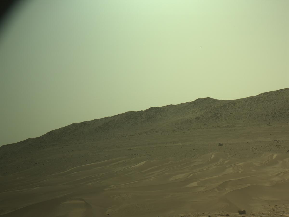 This image was taken by NAVCAM_LEFT onboard NASA's Mars rover Perseverance on Sol 1184