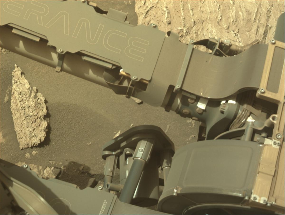 This image was taken by NAVCAM_LEFT onboard NASA's Mars rover Perseverance on Sol 1185