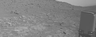 View image taken on Mars, Mars Perseverance Sol 1185: Right Navigation Camera (Navcam)