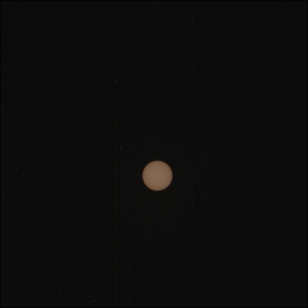 This image was taken by MCZ_LEFT onboard NASA's Mars rover Perseverance on Sol 1185