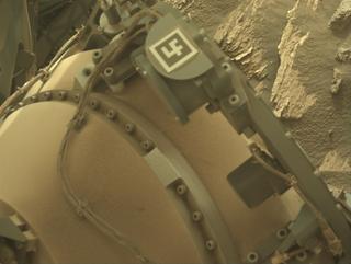 View image taken on Mars, Mars Perseverance Sol 1188: Left Navigation Camera (Navcam)