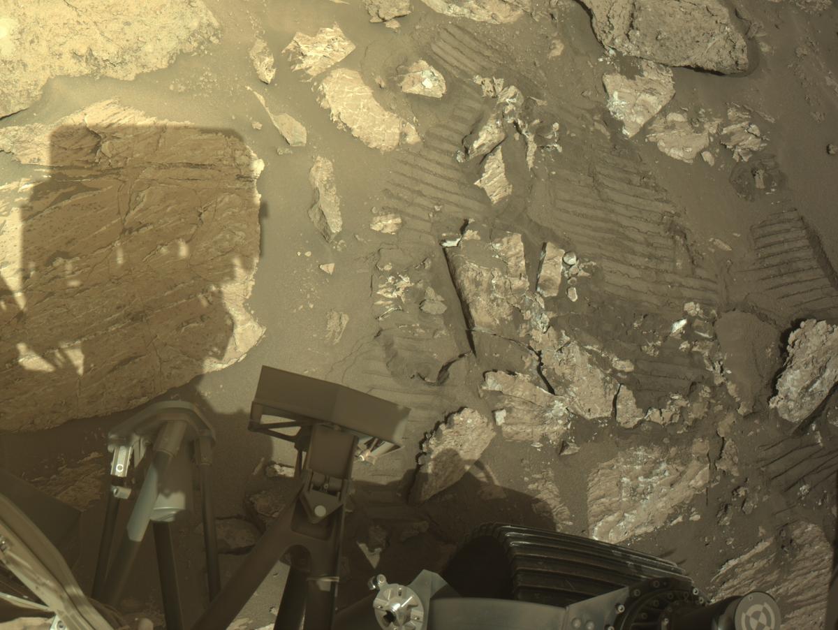 This image was taken by NAVCAM_LEFT onboard NASA's Mars rover Perseverance on Sol 1191