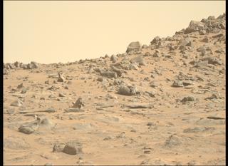View image taken on Mars, Mars Perseverance Sol 1194: Left Mastcam-Z Camera