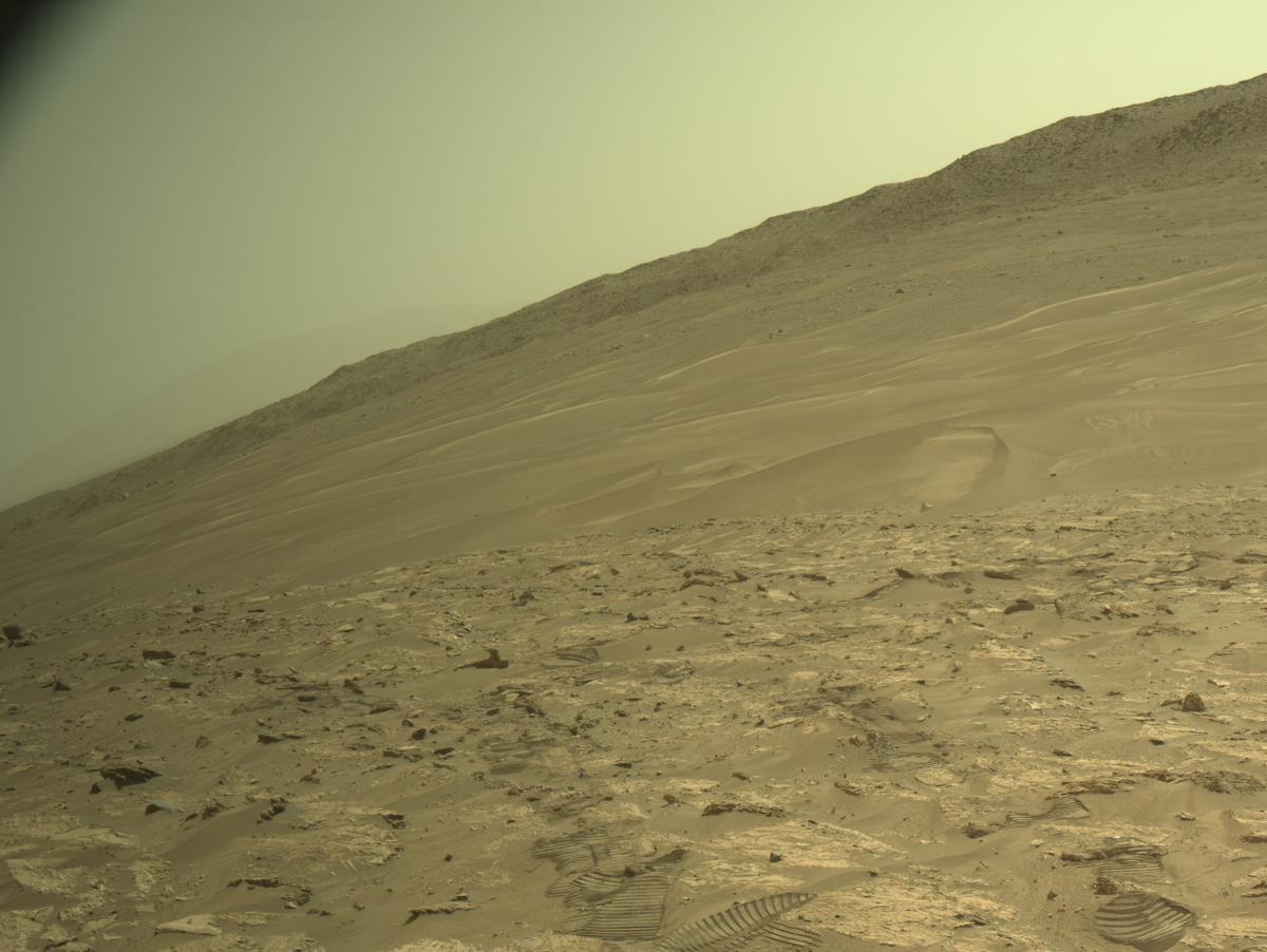 This image was taken by NAVCAM_RIGHT onboard NASA's Mars rover Perseverance on Sol 1195