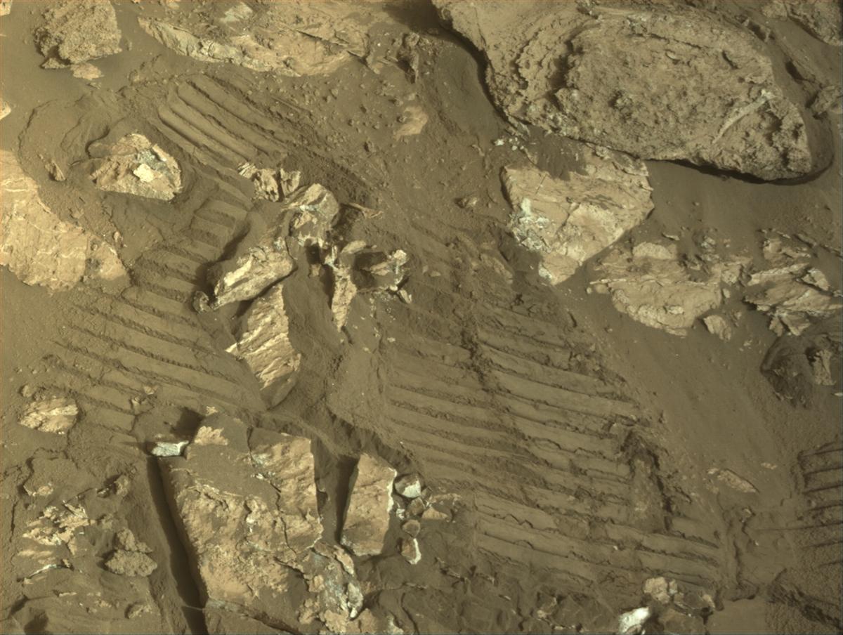 This image was taken by NAVCAM_RIGHT onboard NASA's Mars rover Perseverance on Sol 1196