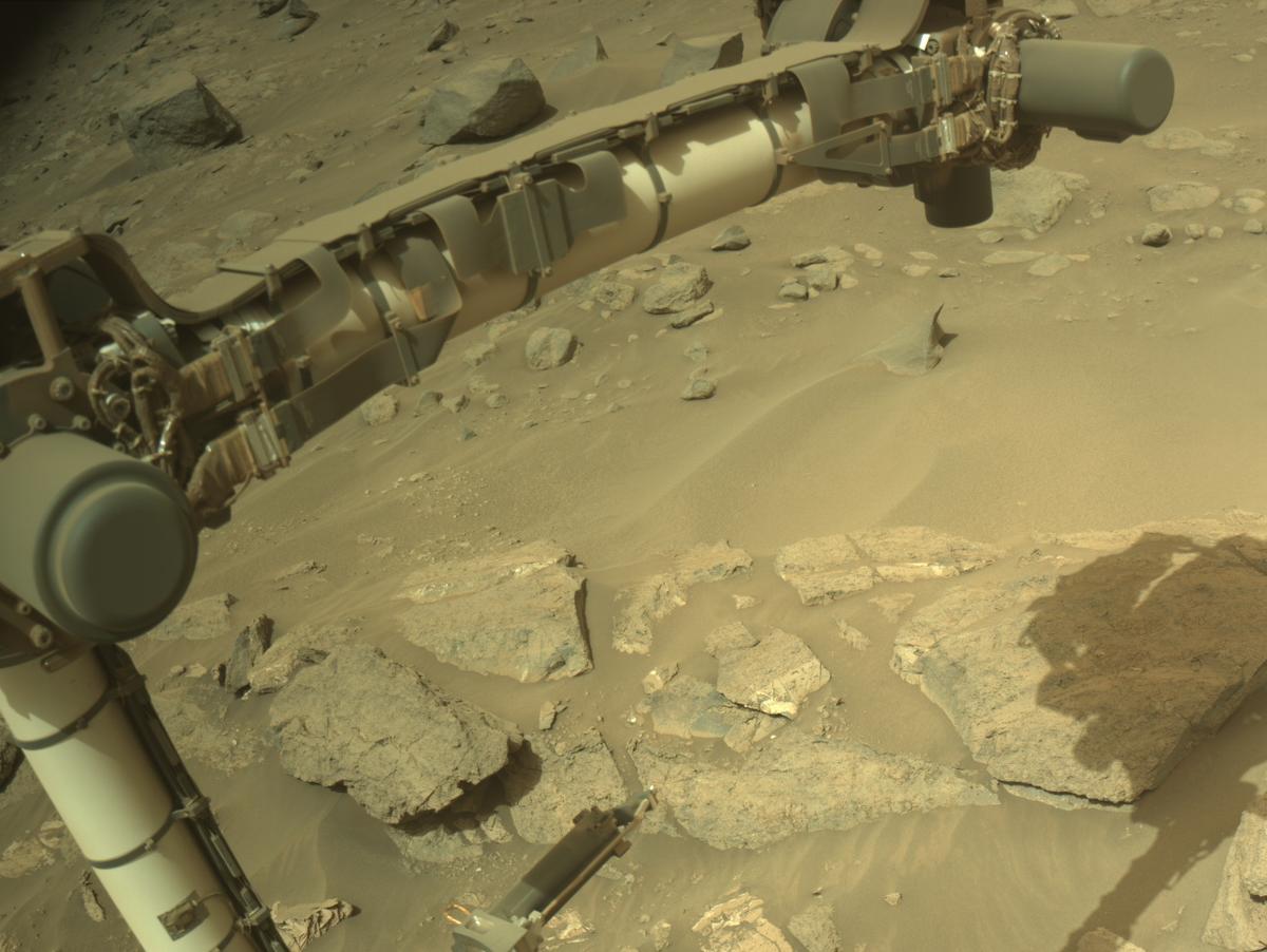 This image was taken by NAVCAM_LEFT onboard NASA's Mars rover Perseverance on Sol 1197