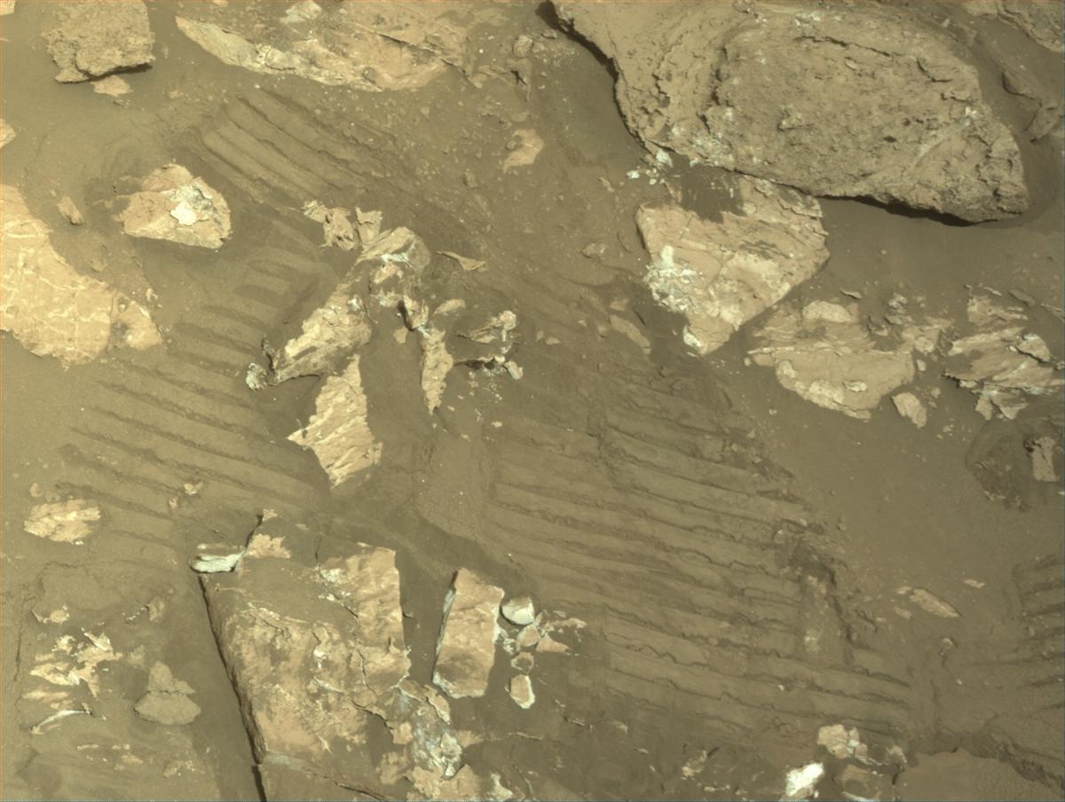 This image was taken by NAVCAM_RIGHT onboard NASA's Mars rover Perseverance on Sol 1197