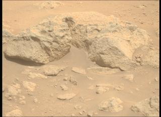 View image taken on Mars, Mars Perseverance Sol 1198: Left Mastcam-Z Camera
