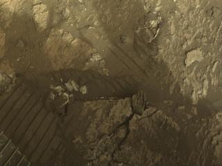 View image taken on Mars, Mars Perseverance Sol 1201: Right Navigation Camera (Navcam)