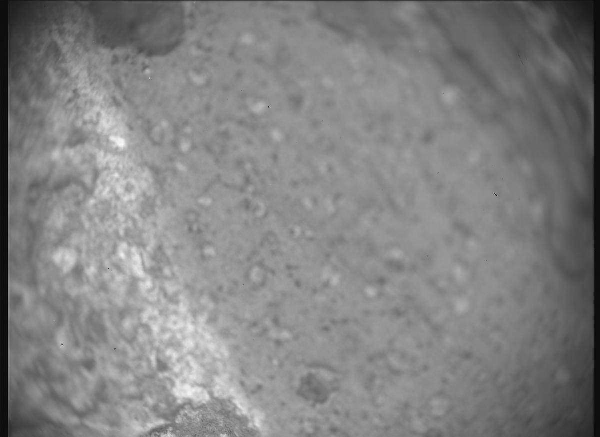 This image was taken by SHERLOC_ACI onboard NASA's Mars rover Perseverance on Sol 1201