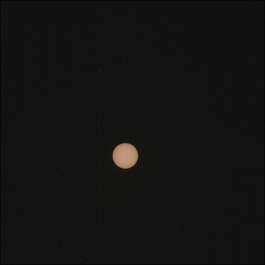This image was taken by MCZ_LEFT onboard NASA's Mars rover Perseverance on Sol 1203