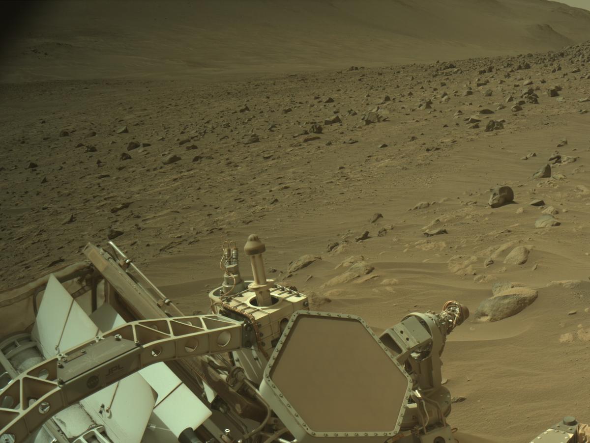 This image was taken by NAVCAM_LEFT onboard NASA's Mars rover Perseverance on Sol 1204