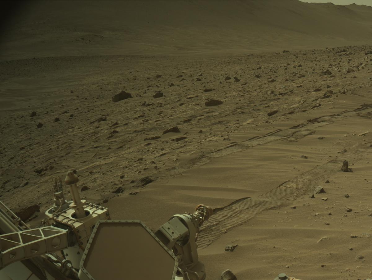 This image was taken by NAVCAM_LEFT onboard NASA's Mars rover Perseverance on Sol 1206