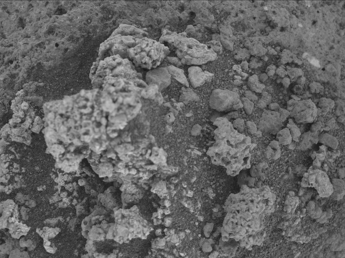 This image was taken by SHERLOC_WATSON onboard NASA's Mars rover Perseverance on Sol 1209