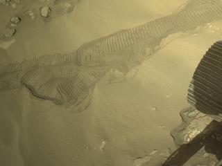 View image taken on Mars, Mars Perseverance Sol 1210: Left Navigation Camera (Navcam)