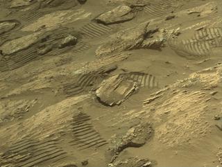 View image taken on Mars, Mars Perseverance Sol 1210: Right Navigation Camera (Navcam)