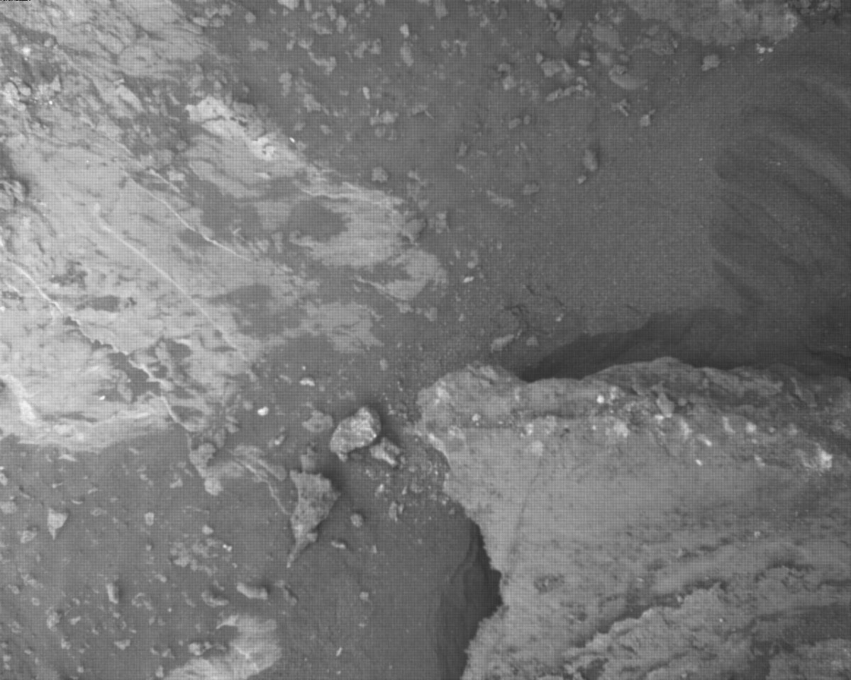 This image was taken by EDL_RDCAM onboard NASA's Mars rover Perseverance on Sol 1212