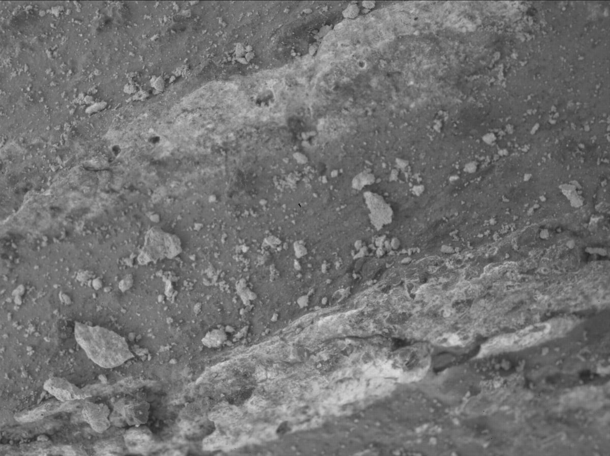 This image was taken by SHERLOC_WATSON onboard NASA's Mars rover Perseverance on Sol 1212