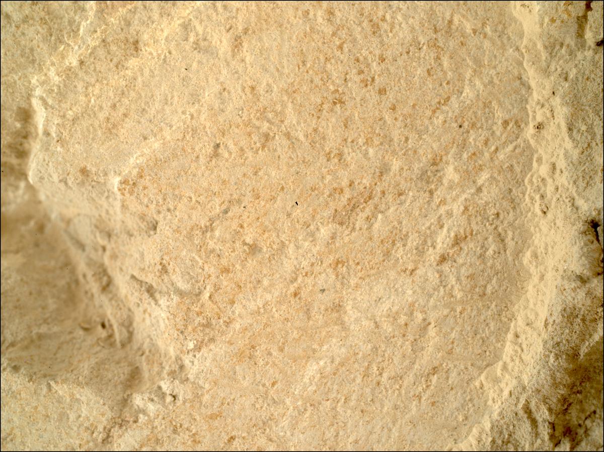This image was taken by SHERLOC_WATSON onboard NASA's Mars rover Perseverance on Sol 1212