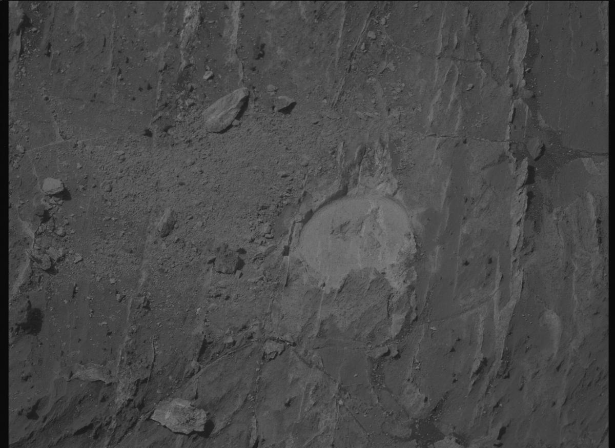 This image was taken by MCZ_LEFT onboard NASA's Mars rover Perseverance on Sol 1212