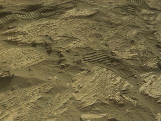 View image taken on Mars, Mars Perseverance Sol 1215: Left Navigation Camera (Navcam)