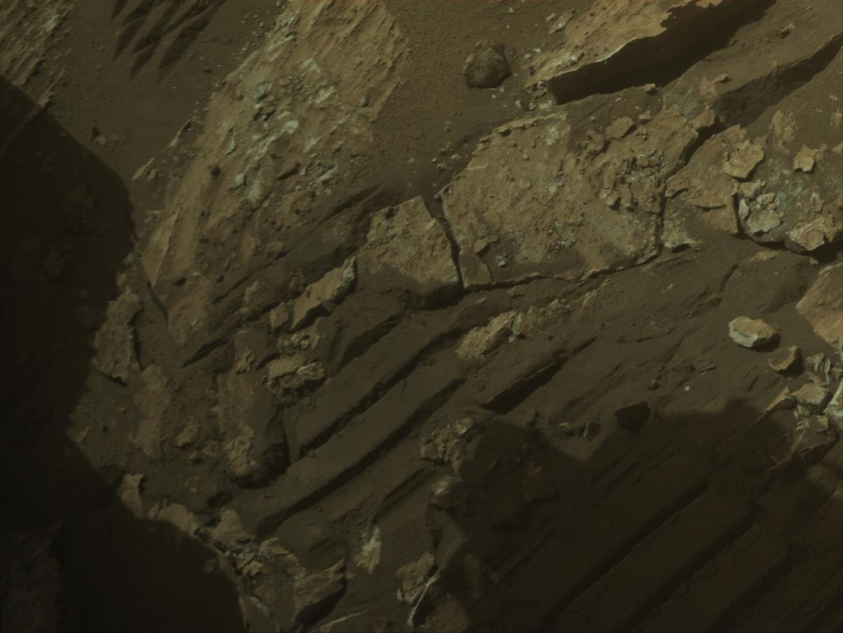 This image was taken by FRONT_HAZCAM_RIGHT_A onboard NASA's Mars rover Perseverance on Sol 1216