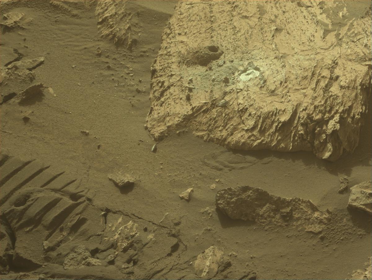 This image was taken by FRONT_HAZCAM_RIGHT_A onboard NASA's Mars rover Perseverance on Sol 1217