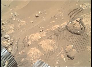 View image taken on Mars, Mars Perseverance Sol 1218: WATSON Camera 