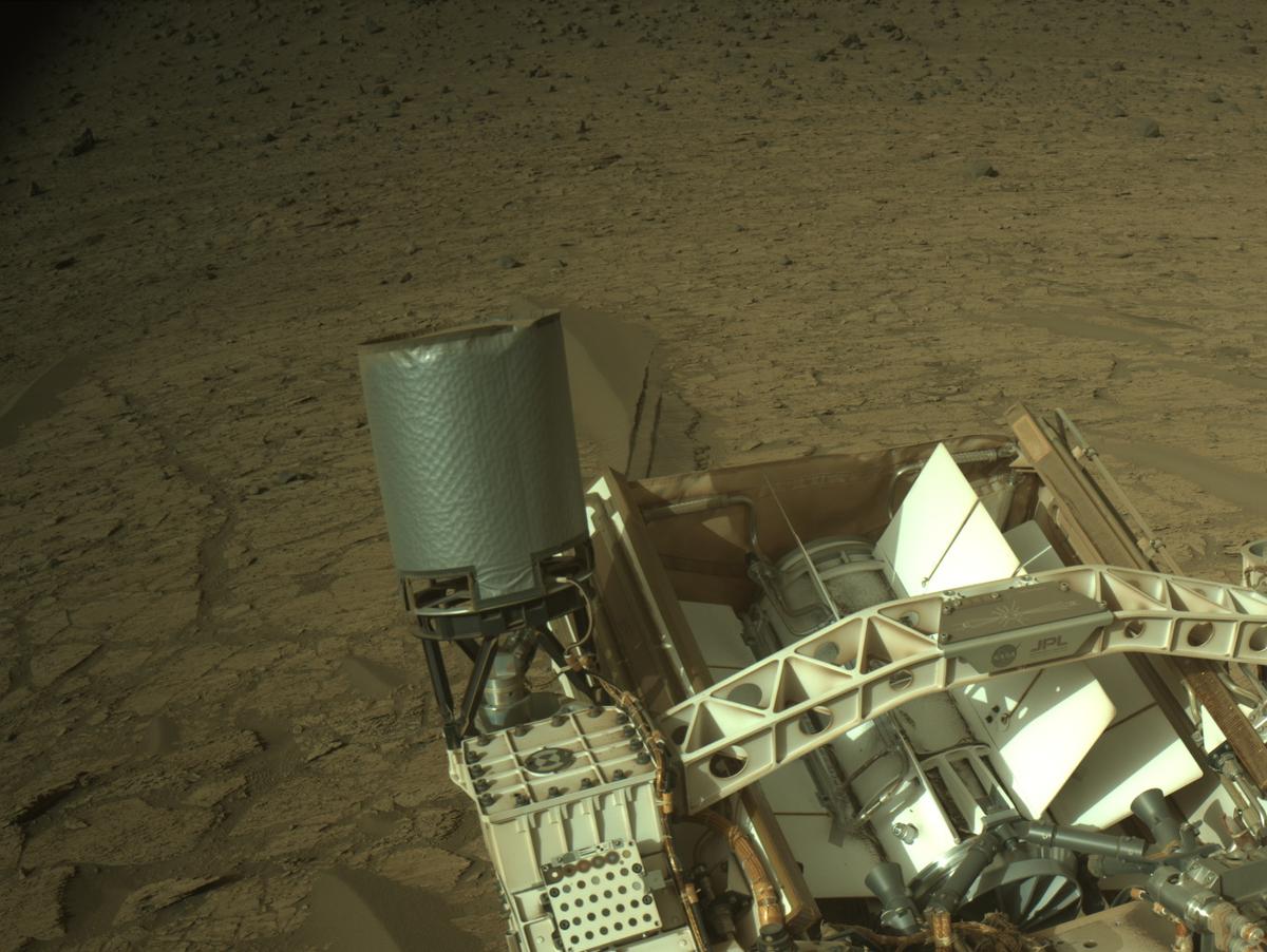 This image was taken by NAVCAM_LEFT onboard NASA's Mars rover Perseverance on Sol 1219