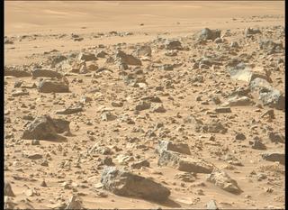 View image taken on Mars, Mars Perseverance Sol 1221: Left Mastcam-Z Camera