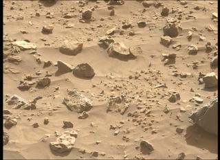 View image taken on Mars, Mars Perseverance Sol 1221: Left Mastcam-Z Camera